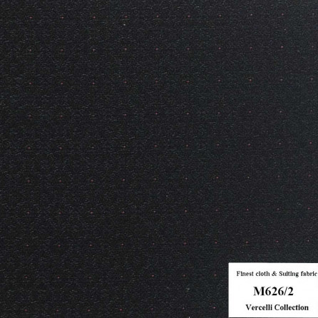 M626/2 Vercelli CXM - Vải Suit 95% Wool - Xanh Dương Trơn